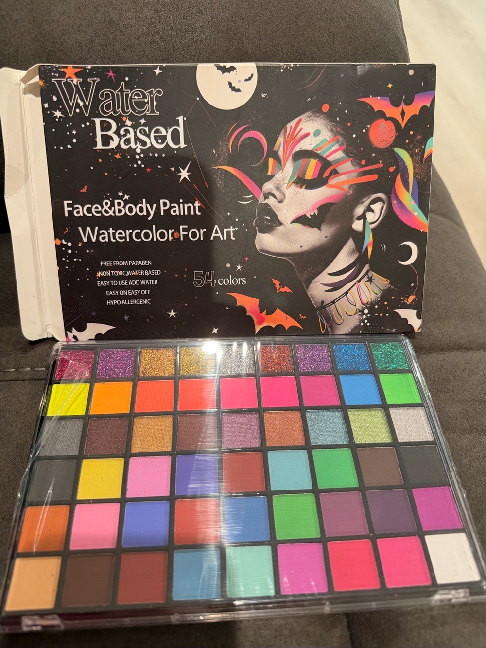 New Target Face & Body Paint Palette – Multicolor Brights & Neons